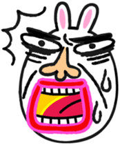 Super rabbit sticker #4188835