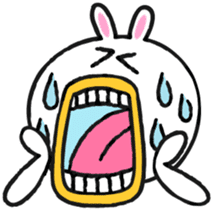 Super rabbit sticker #4188838