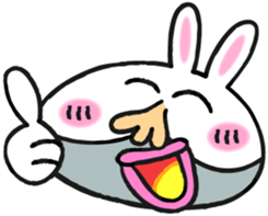 Super rabbit sticker #4188839
