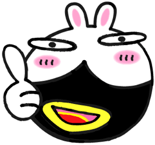 Super rabbit sticker #4188840