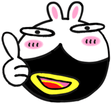 Super rabbit sticker #4188840