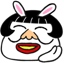 Super rabbit sticker #4188841