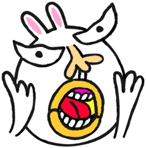 Super rabbit sticker #4188842