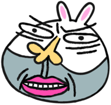 Super rabbit sticker #4188843