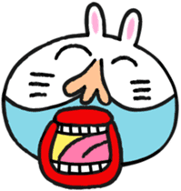 Super rabbit sticker #4188844