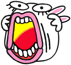 Super rabbit sticker #4188851