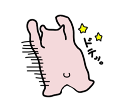 Pin bear sticker #4188876