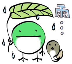 Loose frog sticker #4189100