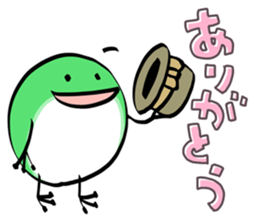 Loose frog sticker #4189106