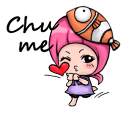 Baby Panda & Baby Fish (Daily Life) sticker #4189501