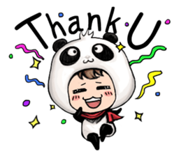 Baby Panda & Baby Fish (Daily Life) sticker #4189502