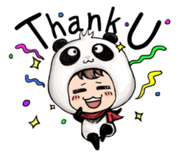 Baby Panda & Baby Fish (Daily Life) sticker #4189502