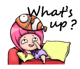 Baby Panda & Baby Fish (Daily Life) sticker #4189503