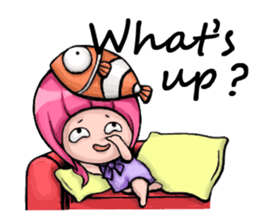 Baby Panda & Baby Fish (Daily Life) sticker #4189503