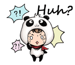 Baby Panda & Baby Fish (Daily Life) sticker #4189505