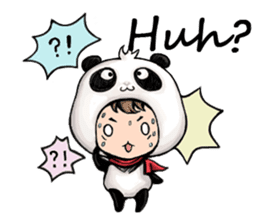 Baby Panda & Baby Fish (Daily Life) sticker #4189505