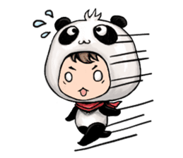 Baby Panda & Baby Fish (Daily Life) sticker #4189507