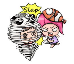 Baby Panda & Baby Fish (Daily Life) sticker #4189508