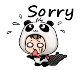 Baby Panda & Baby Fish (Daily Life) sticker #4189510
