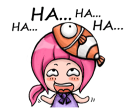 Baby Panda & Baby Fish (Daily Life) sticker #4189511