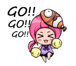 Baby Panda & Baby Fish (Daily Life) sticker #4189512