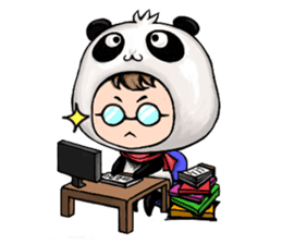 Baby Panda & Baby Fish (Daily Life) sticker #4189515