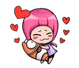 Baby Panda & Baby Fish (Daily Life) sticker #4189519