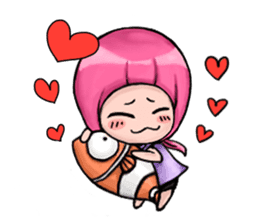 Baby Panda & Baby Fish (Daily Life) sticker #4189519