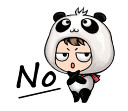Baby Panda & Baby Fish (Daily Life) sticker #4189521