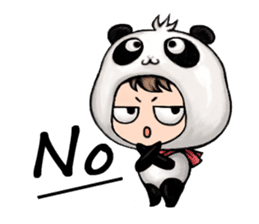 Baby Panda & Baby Fish (Daily Life) sticker #4189521