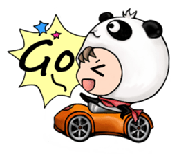 Baby Panda & Baby Fish (Daily Life) sticker #4189523
