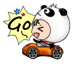 Baby Panda & Baby Fish (Daily Life) sticker #4189523