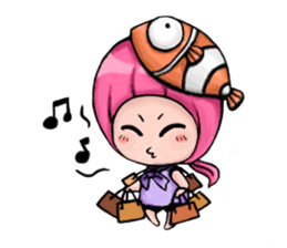 Baby Panda & Baby Fish (Daily Life) sticker #4189525