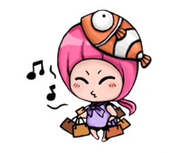 Baby Panda & Baby Fish (Daily Life) sticker #4189525