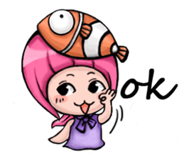 Baby Panda & Baby Fish (Daily Life) sticker #4189528
