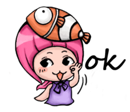 Baby Panda & Baby Fish (Daily Life) sticker #4189528