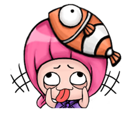 Baby Panda & Baby Fish (Daily Life) sticker #4189533