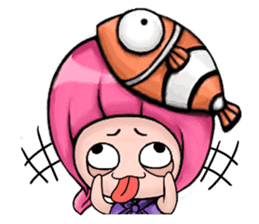 Baby Panda & Baby Fish (Daily Life) sticker #4189533