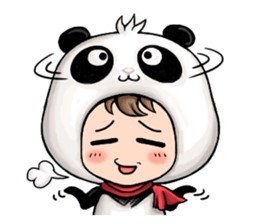 Baby Panda & Baby Fish (Daily Life) sticker #4189534