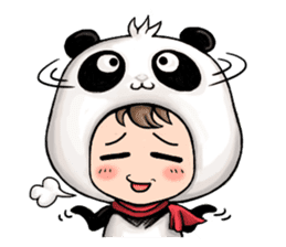 Baby Panda & Baby Fish (Daily Life) sticker #4189534