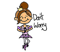 daisy girl diary sticker #4189630