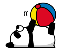 a sunglasses panda sticker #4190018