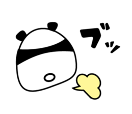 a sunglasses panda sticker #4190024