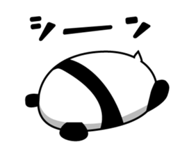 a sunglasses panda sticker #4190025