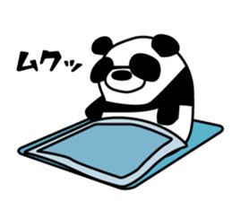 a sunglasses panda sticker #4190029