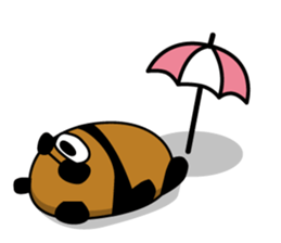 a sunglasses panda sticker #4190041