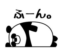 a sunglasses panda sticker #4190046