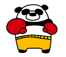 a sunglasses panda sticker #4190051