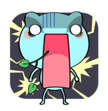 Keel the Frog sticker #4190083