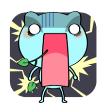 Keel the Frog sticker #4190083